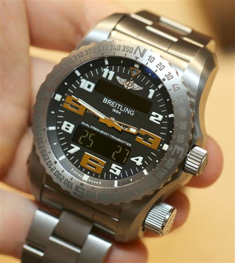 breitling emergency ii hands-on|how does breitling emergency work.